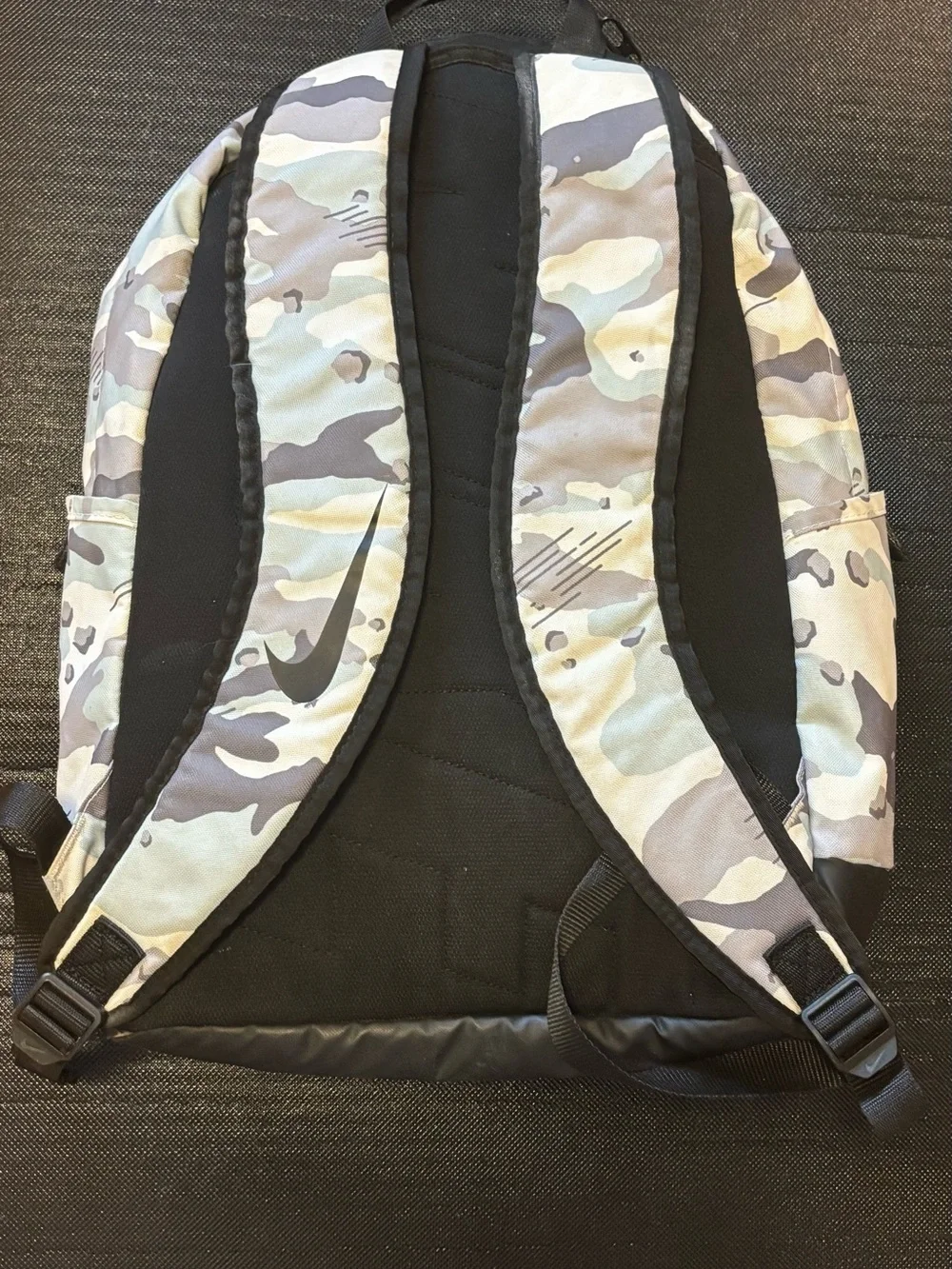 Nike Brasilia Training Backpack Camo Print Grey/White/Black